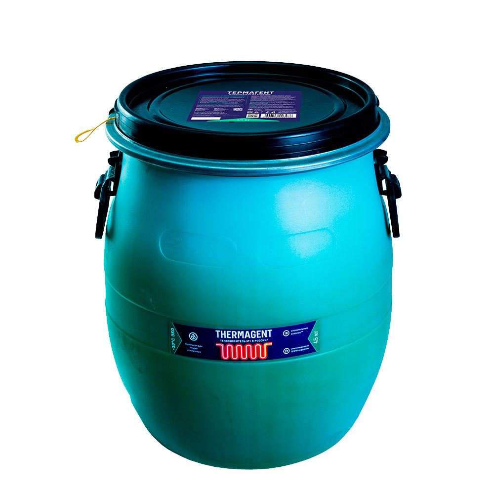 Теплоноситель Thermagent Eko -30 °С 45 кг на основе пропиленгликоля вода дистиллированная thermagent eko 10 л