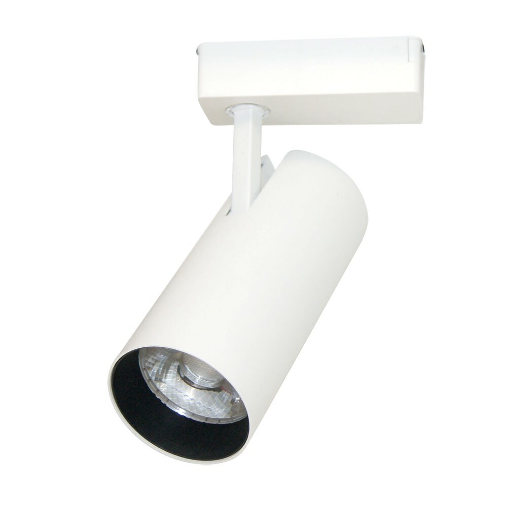 Светодиодный трековый светильник однофазный Arte Lamp Vinsant 4000К 20 Вт 2 кв.м белый (A2665PL-1WH) трековый светильник arte lamp vinsant a2665pl 1wh белый