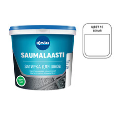 Затирка цементная Kesto/Kiilto Saumalaasti 010 белая 3 кг