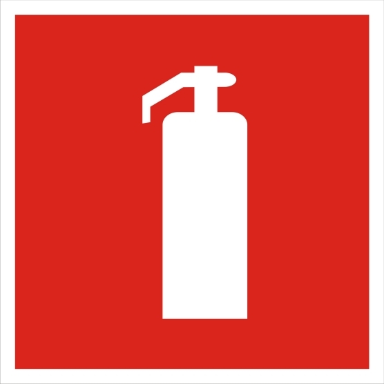 Наклейка знак пожарной безопасности EKF PROxima 200х200 мм Огнетушитель (10 шт.) (an-4-02) наклейка rexant 56 0050 знак пожарной безопасности огнетушитель100 100 мм
