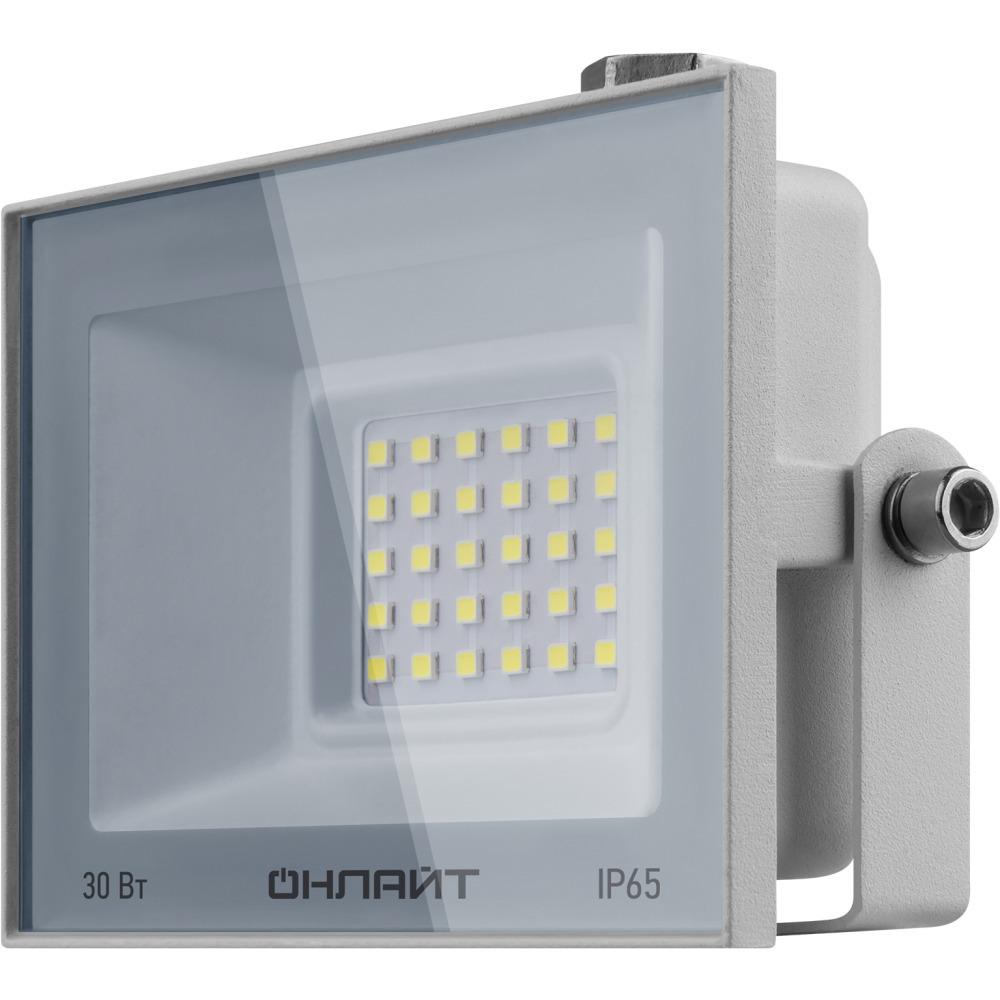 Прожектор светодиодный Онлайт OFL-LED 6000К 30 Вт IP65 белый (90135)