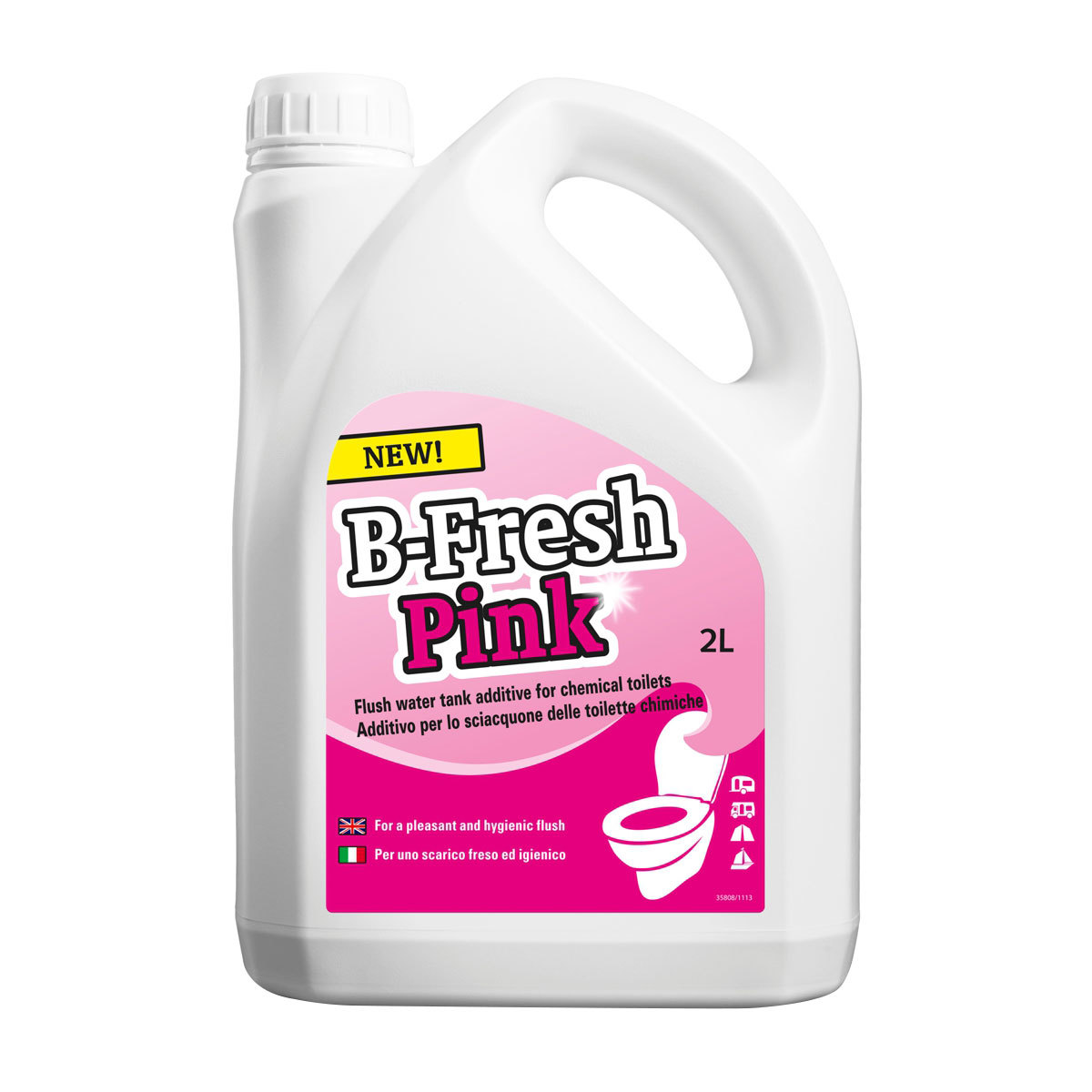 фото Туалетная жидкость thetford b-fresh pink 2 л