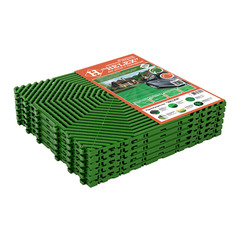 Плитка садовая Helex Helex (6 шт.) 40х40 см зеленая