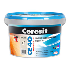 Затирка цементная Ceresit CE 40 aquastatic 40 жасмин 2 кг