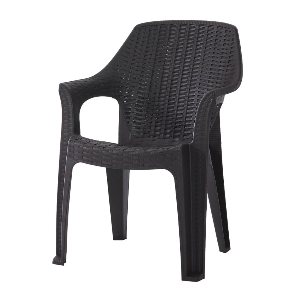 Кресло пластиковое Heniver Babel шоколад 620х420х850 мм (SPC-B003) кресло ротанговое malu единый размер черный