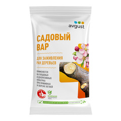 Садовый вар для заживления ран плодовых и декоративных деревье Avgust Садовый вар 150 г