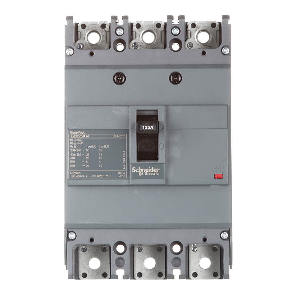 Автоматический выключатель Systeme Electric Easypact EZC250N TMD 3P 125А 25 кА 380 В на монтажную плату (EZC250N3125)