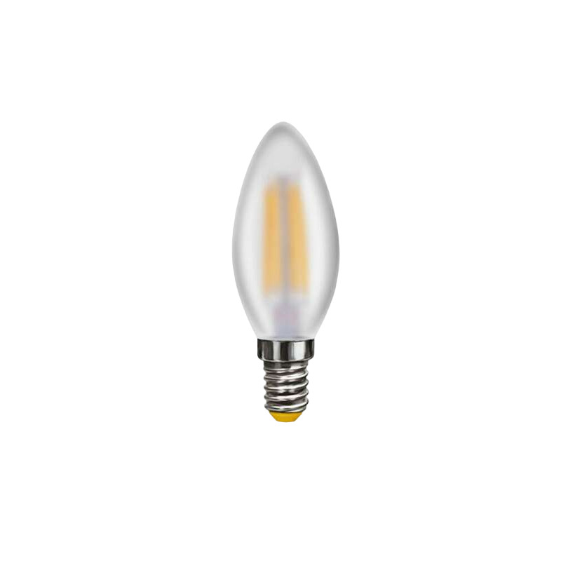 Лампа светодиодная филаментная Voltega E14 4000К 6 Вт 570 Лм 220-240 В свеча матовая
