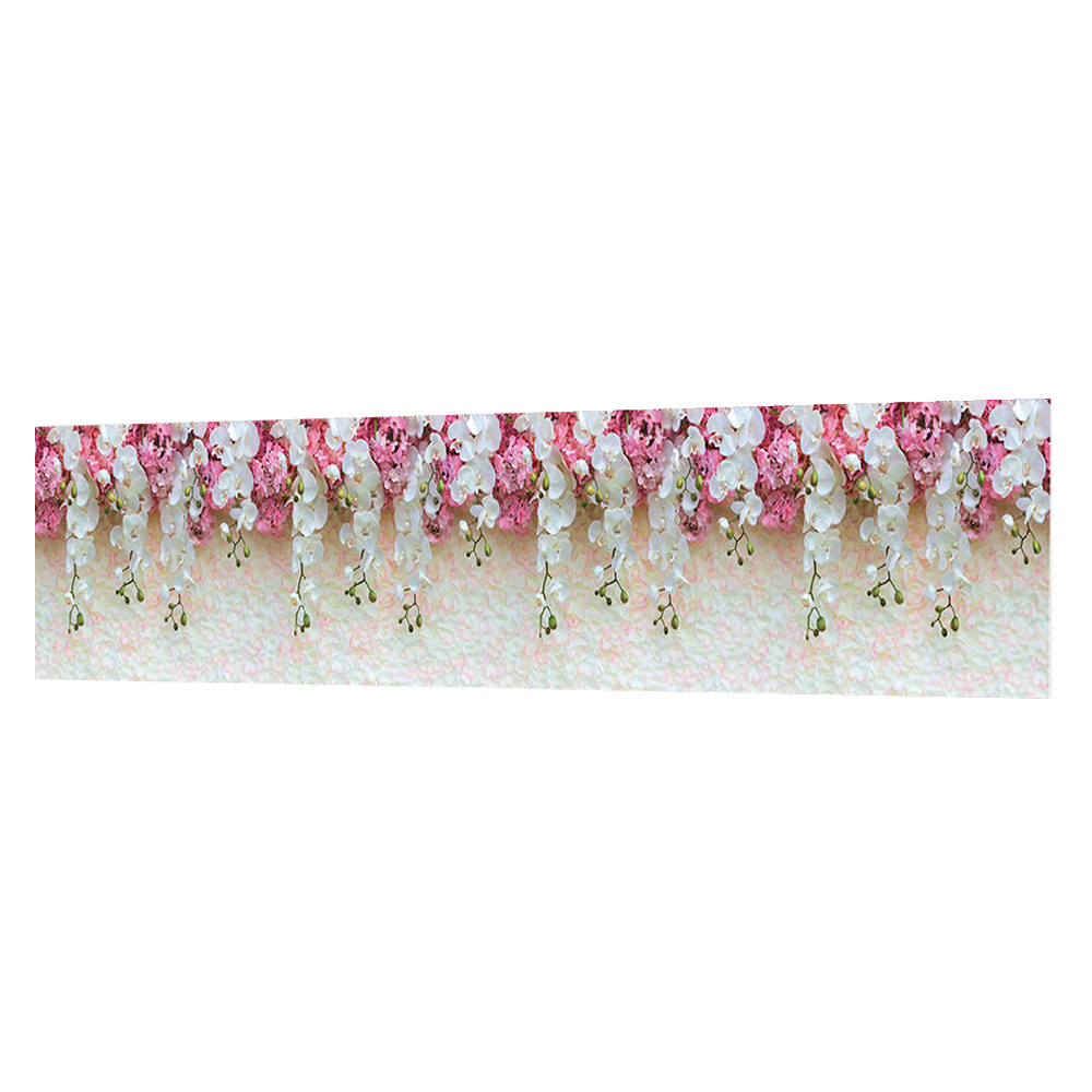 фото Панель стеновая пвх для кухни 3000х600х1,3 мм цветы фартукофф