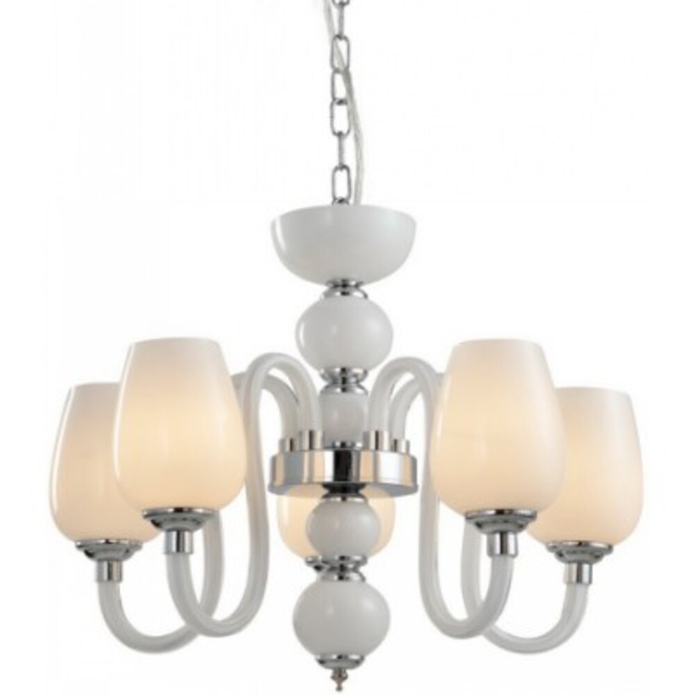 фото Люстра потолочная arte lamp lavinia (a1404lm-5wh) e14 200 вт 220 в ip20