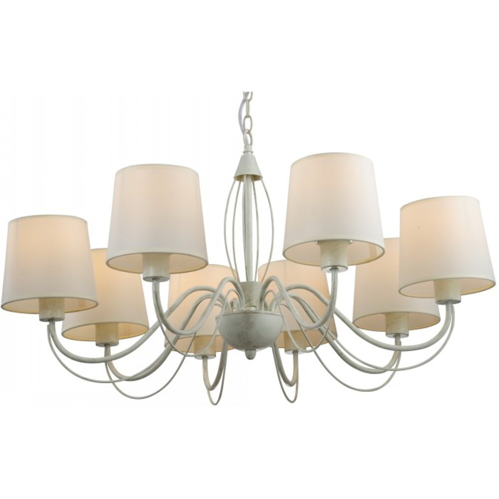 Люстра потолочная Arte Lamp Orlean E27 320 Вт 12 кв.м (A9310LM-8WG) люстра a9310lm 5wg orlean 5x40w e27 66x66x40 см