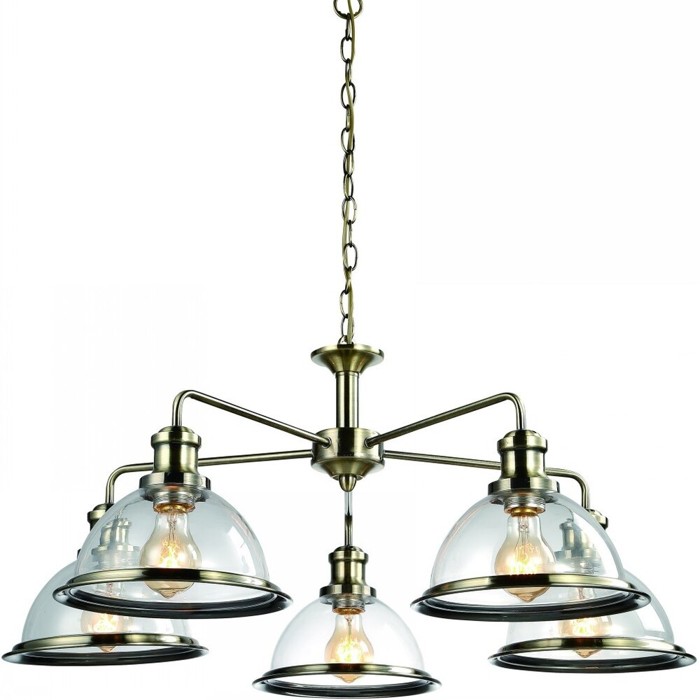 Люстра потолочная Arte Lamp Oglio E27 300 Вт 12 кв.м (A9273LM-5AB)