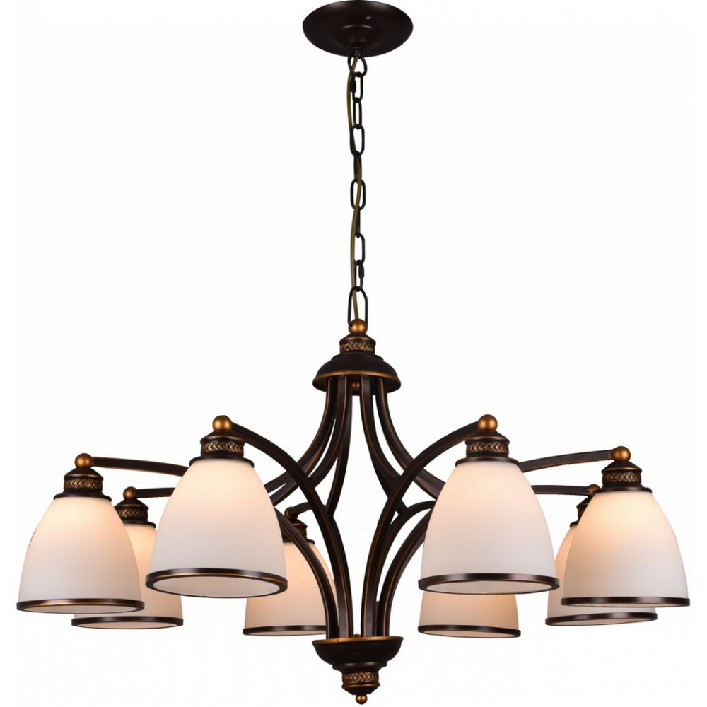 фото Люстра потолочная arte lamp bonito (a9518lm-8ba) e27 320 вт 220 в ip20