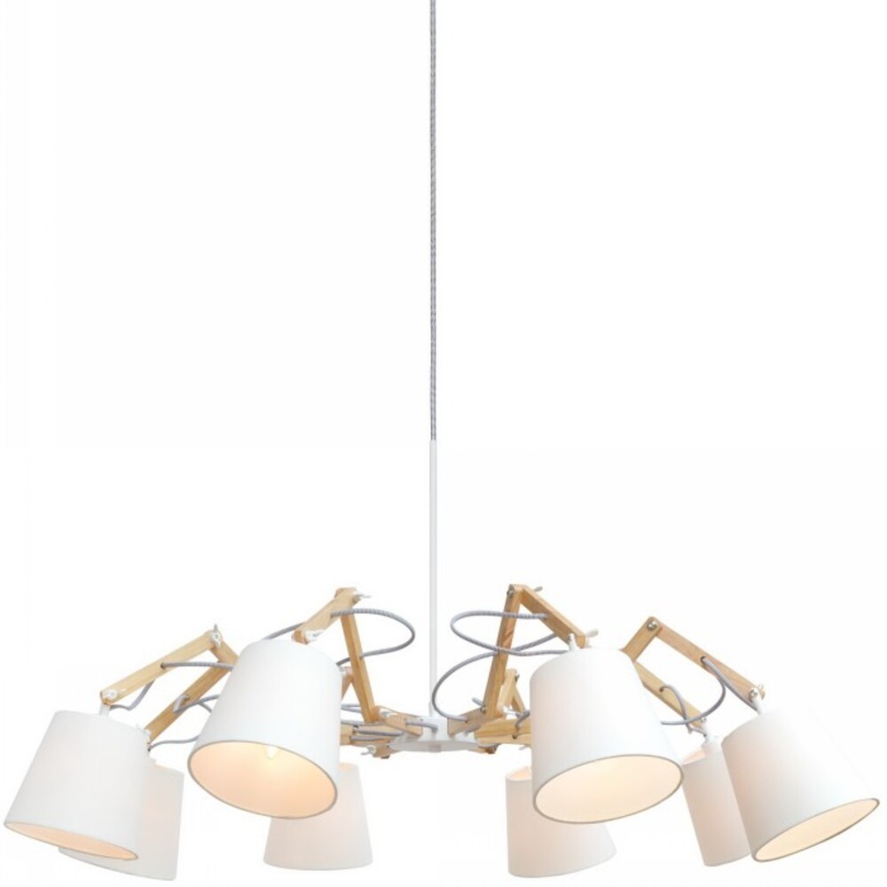 фото Люстра потолочная arte lamp pinocchio (a5700lm-8wh) e14 320 вт 220 в ip20