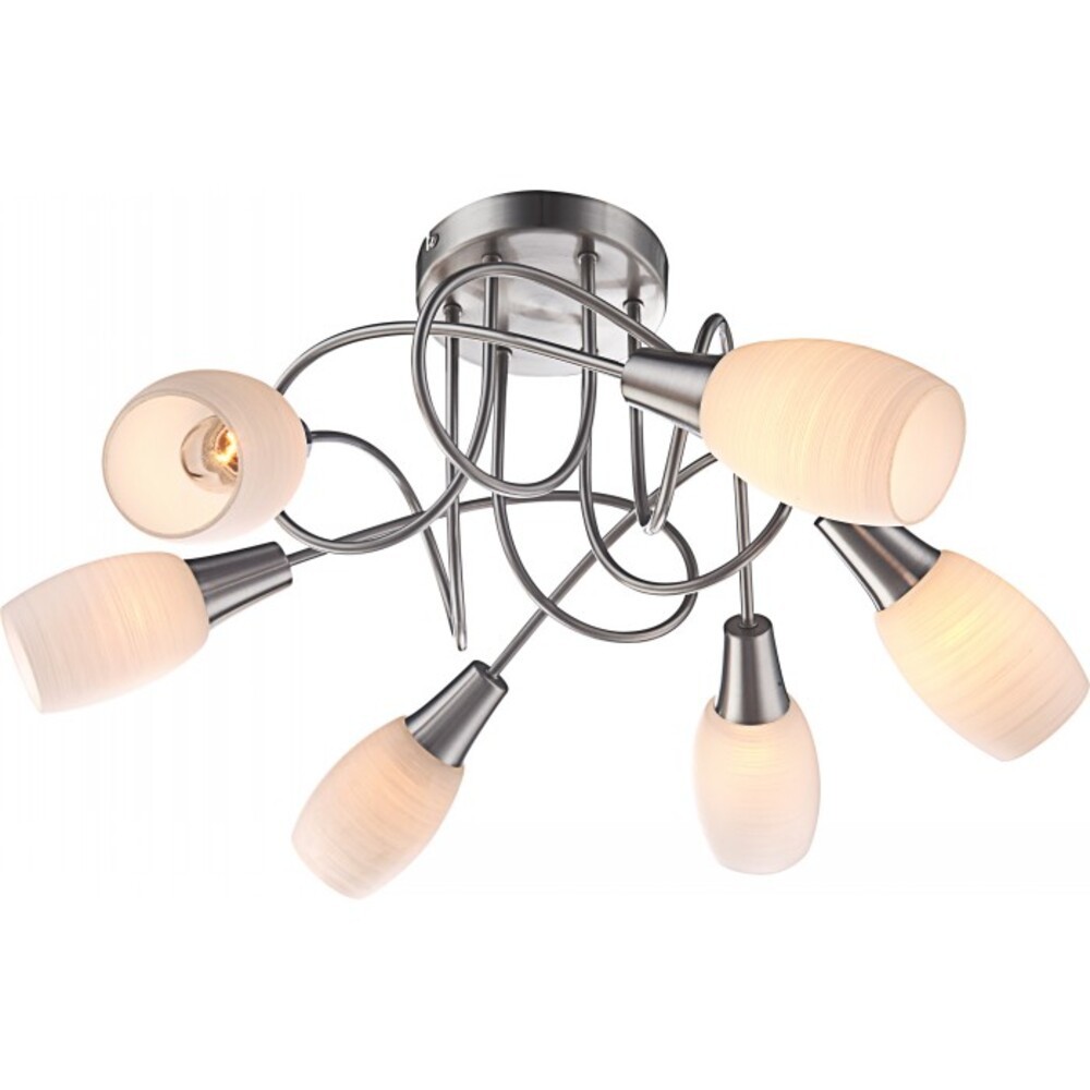 фото Люстра потолочная arte lamp volare (a4591pl-6ss) e14 240 вт 220 в ip20