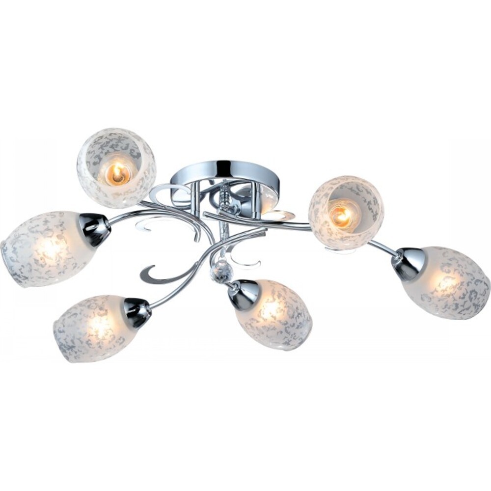 фото Люстра потолочная arte lamp stefania e14 360 вт 15 кв.м (a6055pl-6cc)