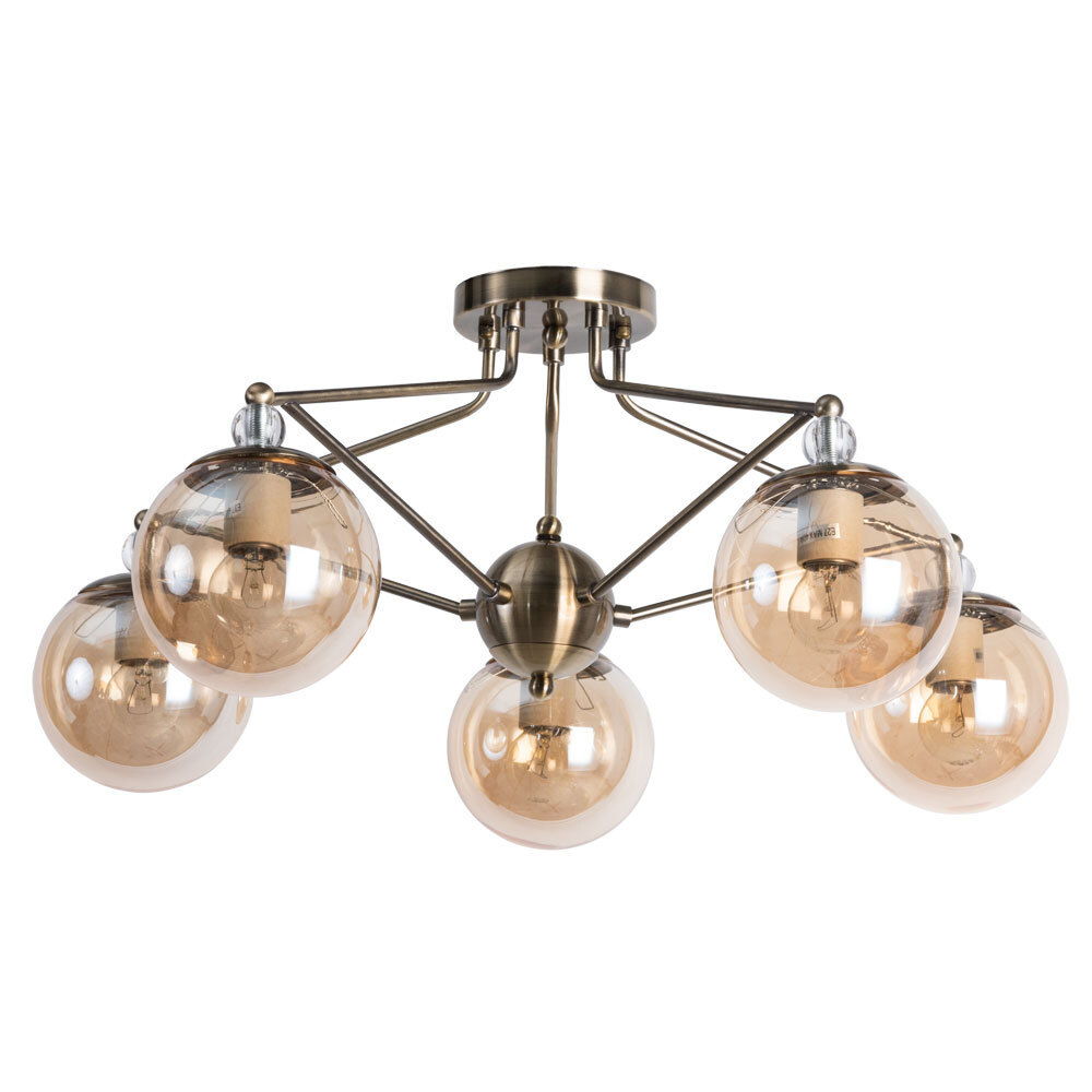 

Люстра потолочная Arte Lamp Enigma E27 200 Вт 10 кв.м (A3133PL-5AB)