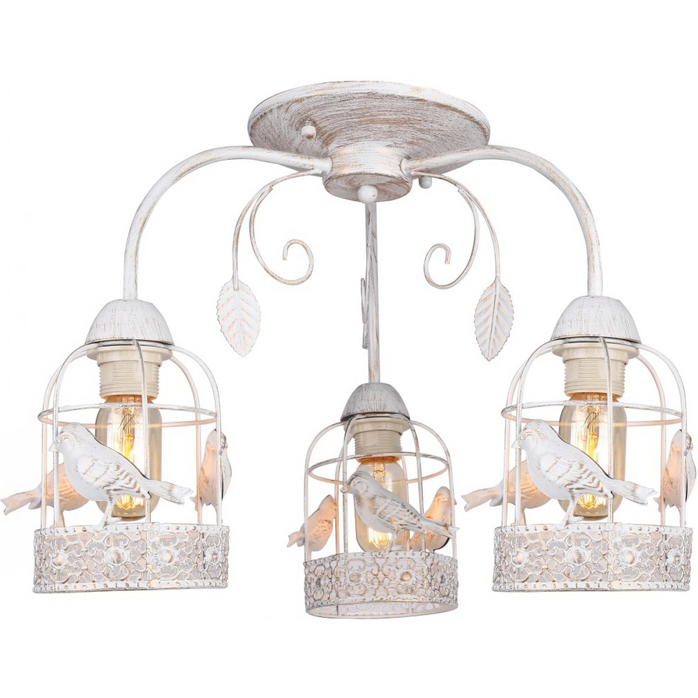 фото Люстра потолочная arte lamp cincia (a5090pl-3wg) e27 120 вт 220 в ip20