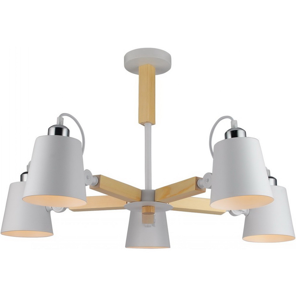 фото Люстра потолочная arte lamp oscar (a7141pl-5wh) e27 200 вт 220 в ip20