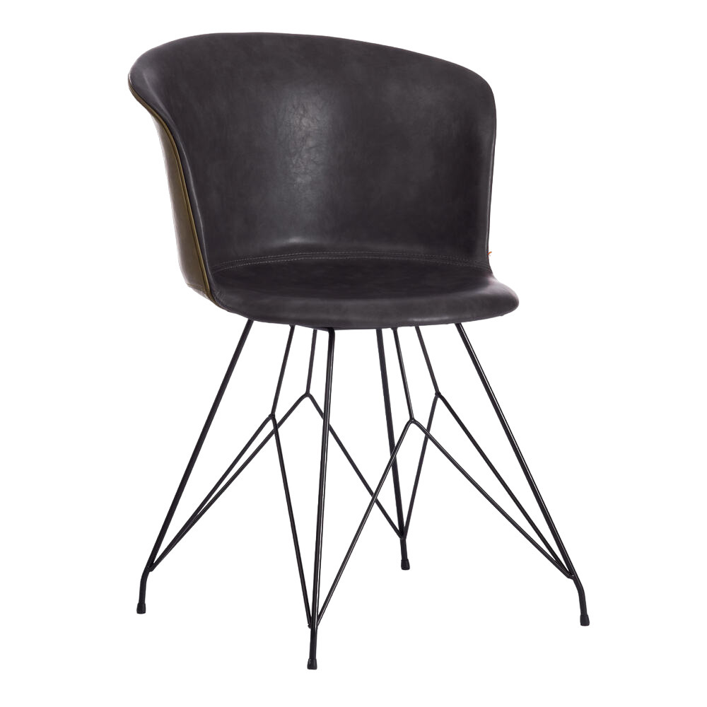 Стул-кресло Kranz серый (19714) стул для кухни кэрол велюр синий комплект 2 стула