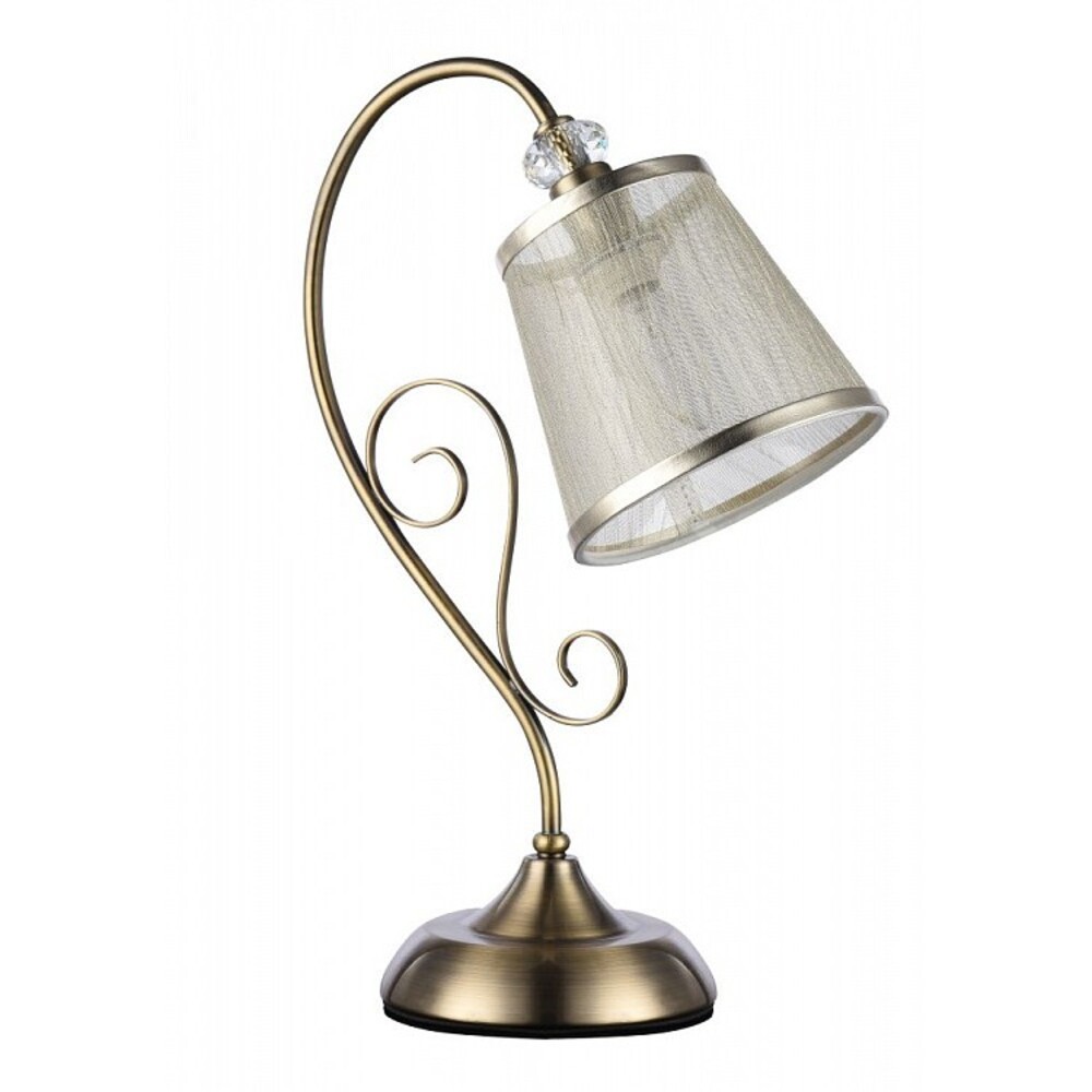 Лампа настольная E14 40 Вт Freya Driana (FR2405-TL-01-BZ) настольная лампа freya fr2405 tl 01 bs
