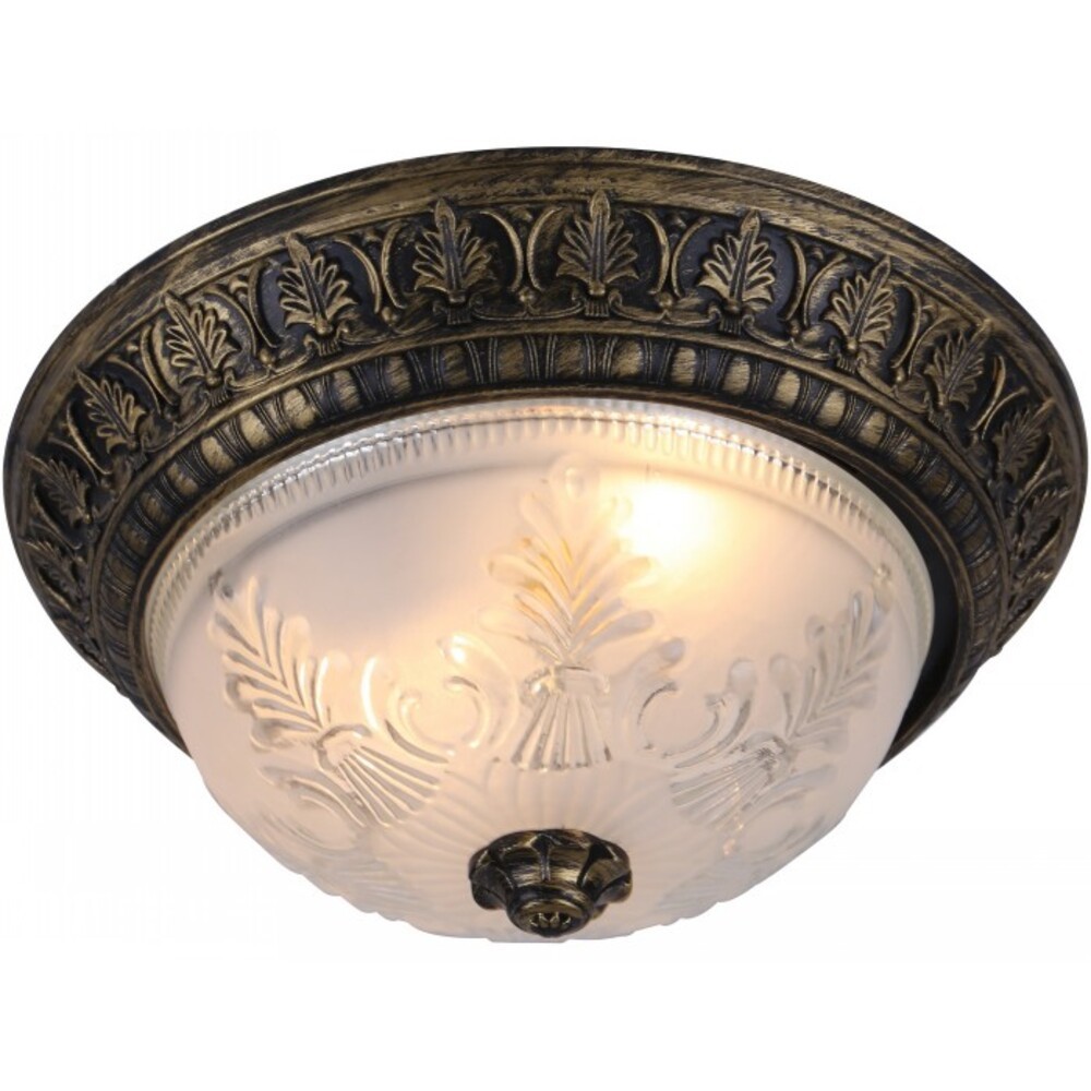 

Светильник Arte Lamp Piatti E27 120 Вт 8 кв.м черно-золотой IP20 (A8005PL-2BN)