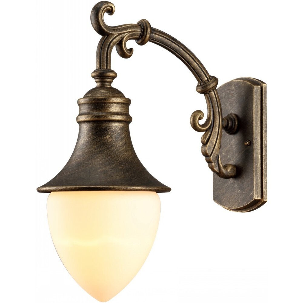 фото Светильник уличный настенный arte lamp vienna e27 75 вт 220 ip44 (a1317al-1bn)