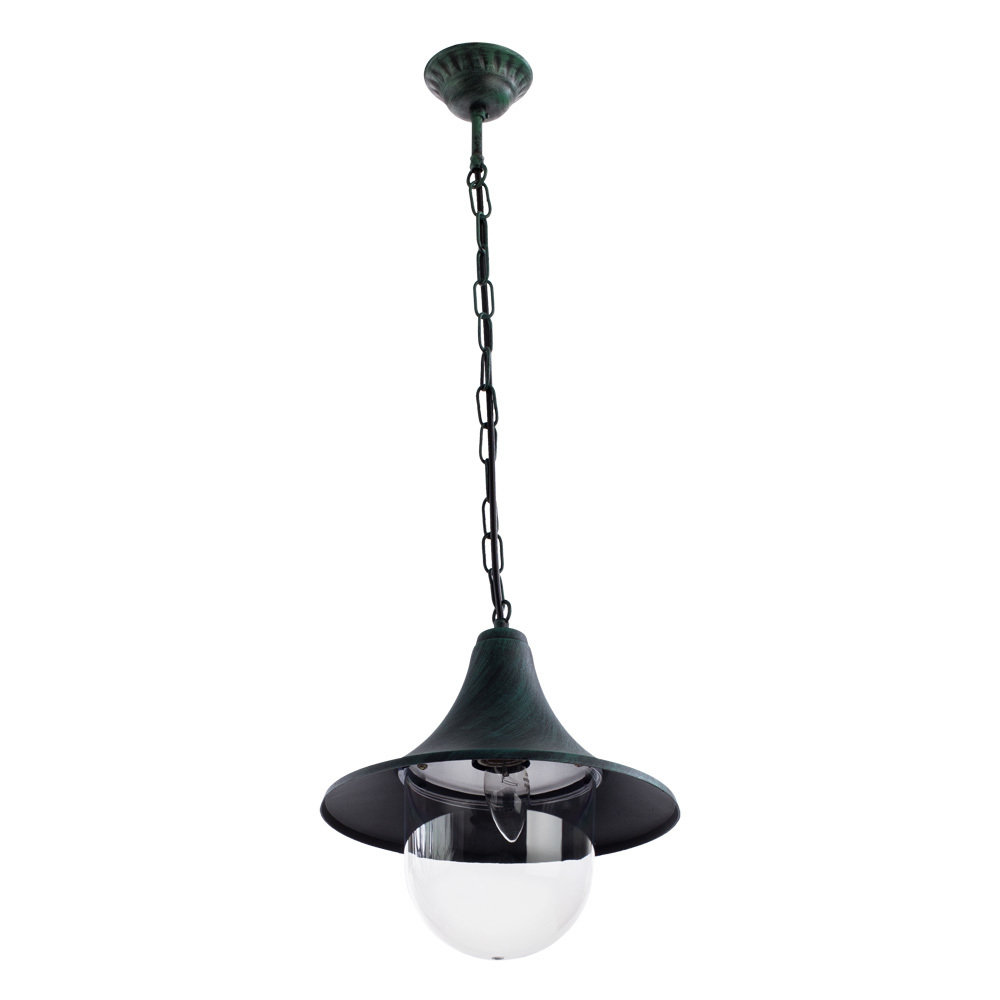 фото Светильник уличный подвесной arte lamp malaga e27 75 вт 220 ip44 (a1085so-1bg)