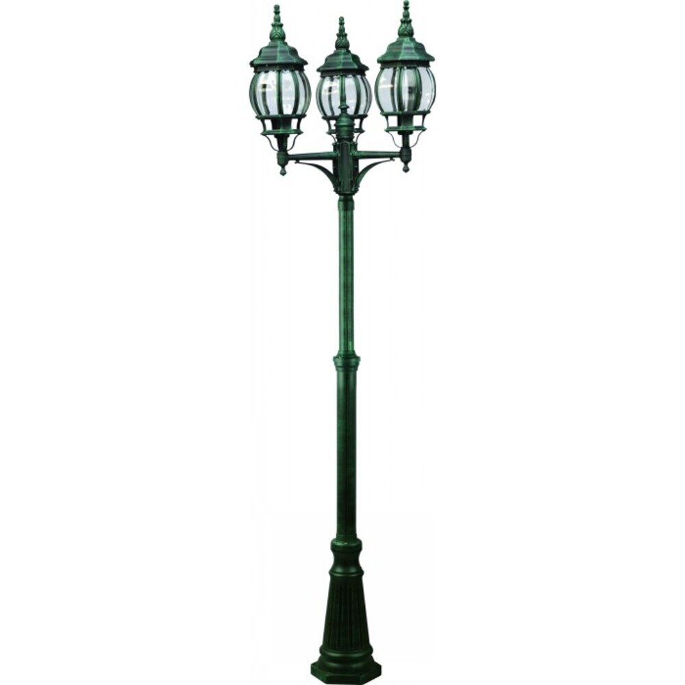 фото Светильник уличный ландшафтный arte lamp atlanta e27 75 вт 220 ip43 (a1047pa-3bg)