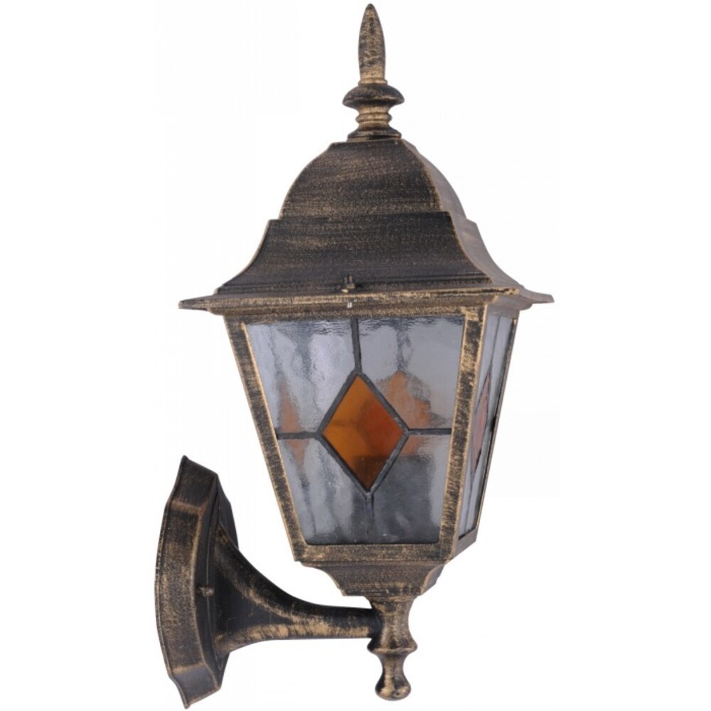 фото Светильник уличный настенный arte lamp berlin e27 75 вт 220 ip44 (a1011al-1bn)