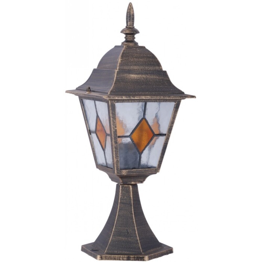 фото Светильник уличный ландшафтный arte lamp berlin e27 75 вт 220 ip44 (a1014fn-1bn)