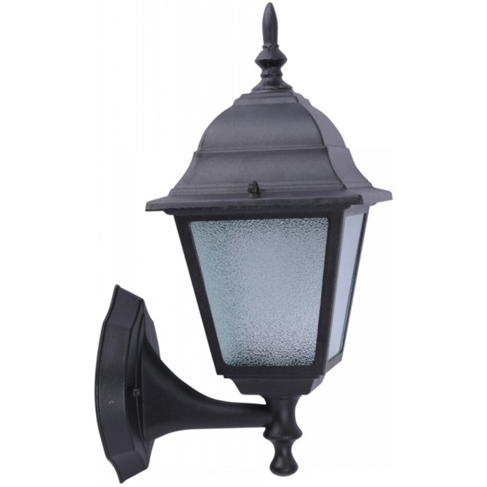Светильник садово-парковый настенный Arte Lamp Bremen черный E27 60 Вт IP44 (A1011AL-1BK)