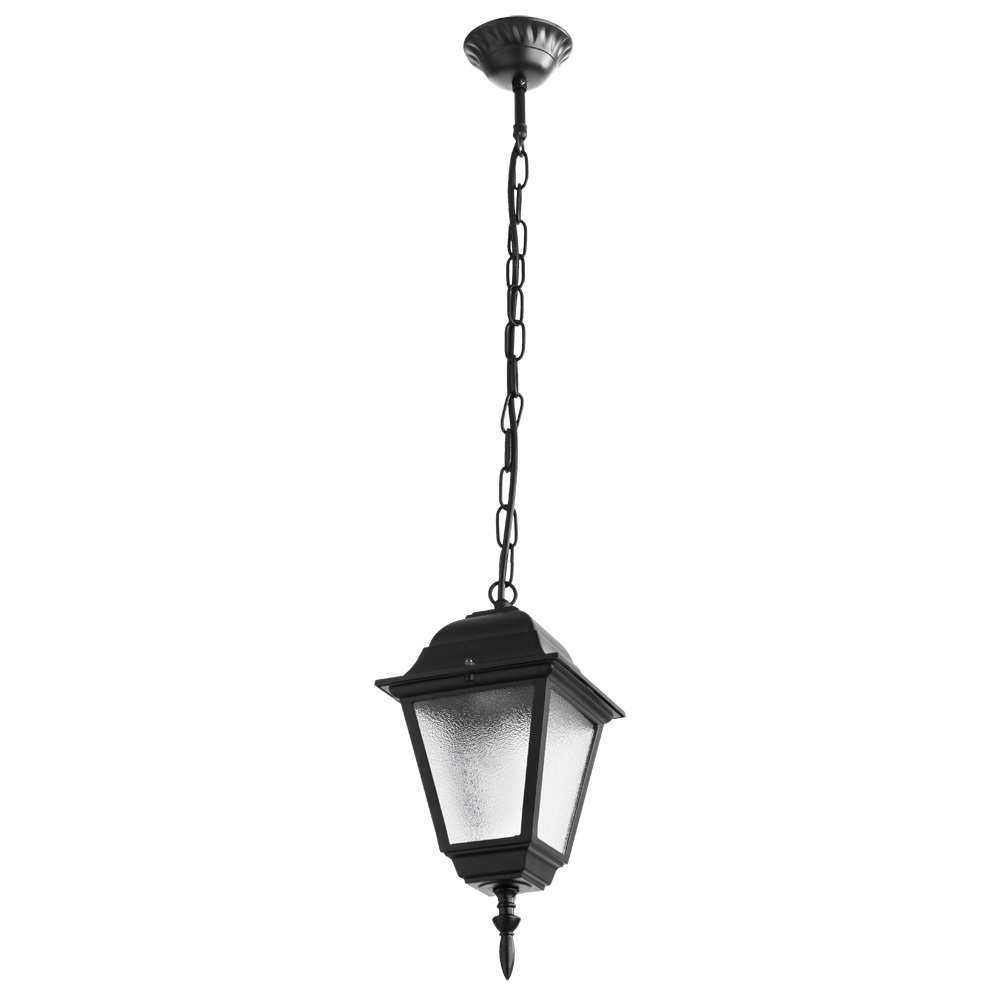 Светильник садово-парковый подвесной Arte Lamp Bremen черный 260 мм E27 60 Вт IP44 (A1015SO-1BK)