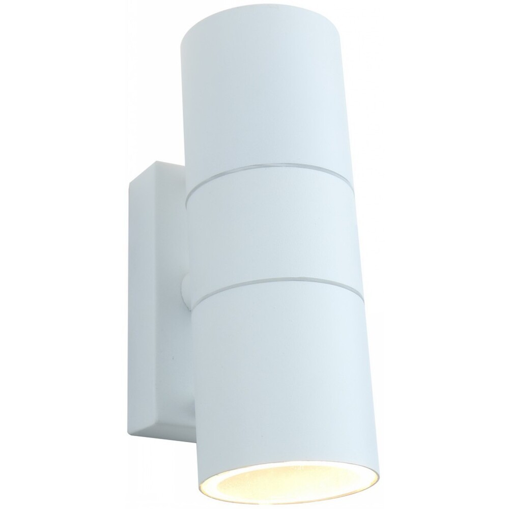 фото Светильник уличный настенный arte lamp mistero gu10 35 вт 220 ip44 (a3302al-2wh)