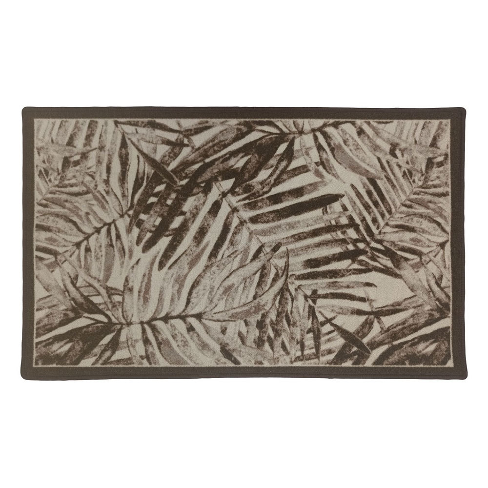 фото Ковер 0,67х1,1 м прямоугольный патрик бежево-коричневый нева тафт