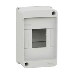 Щит распределительный навесной Systeme Electric Easy9box пластиковый IP40 140х70х87 мм 4 модуля белый