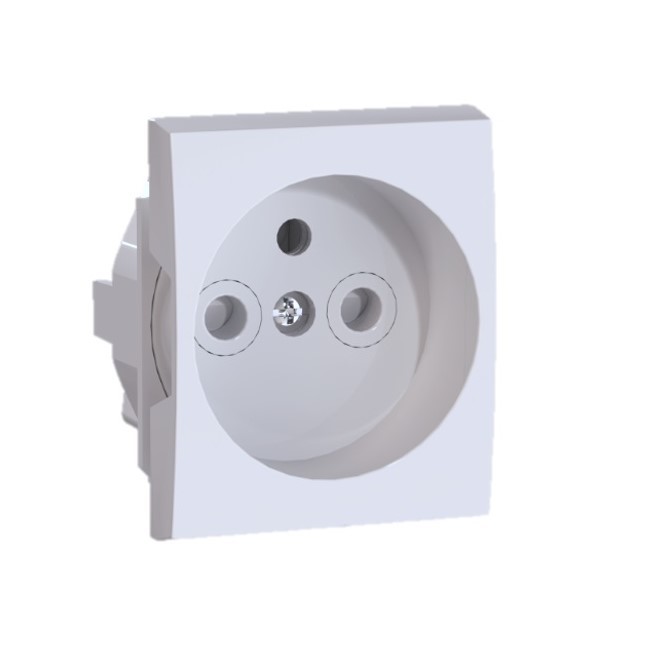 

Розетка модульная EKF PROxima Nova для комбинированных щитов 230 В IP20 белая (nv-socket), Белый