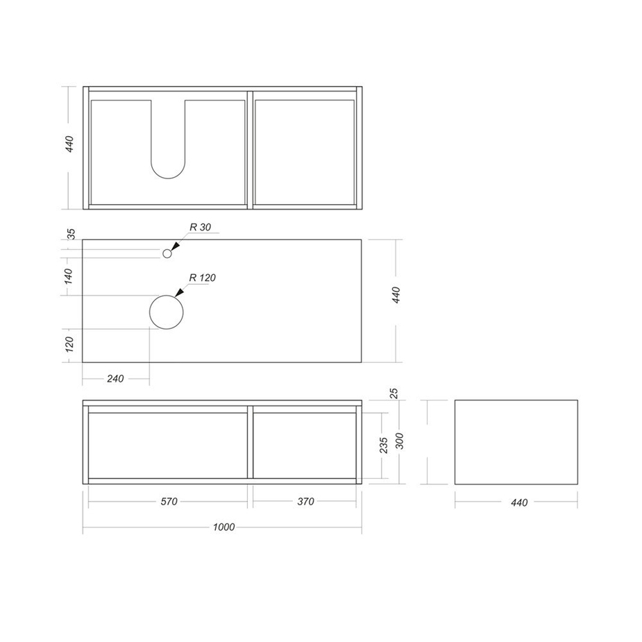 Sanita luxe infinity тумба