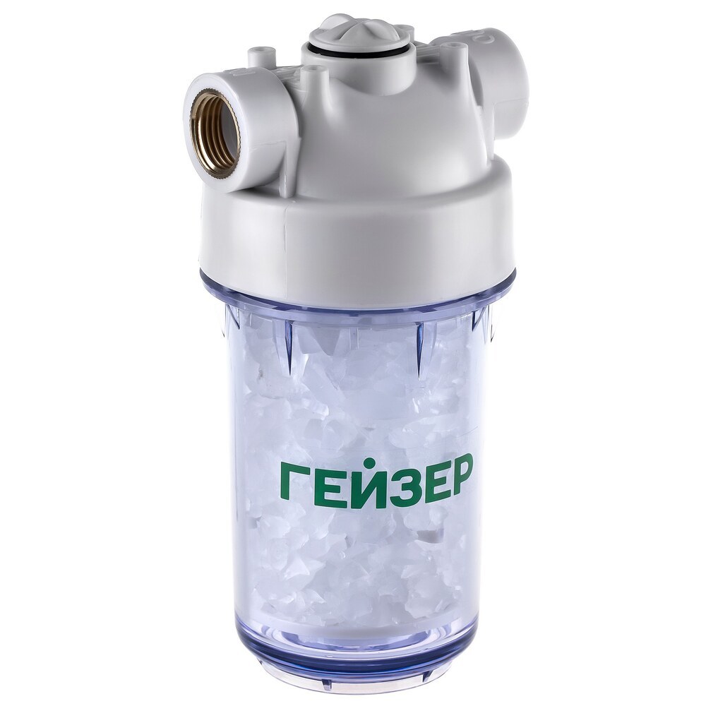 Фильтр для воды Гейзер 1ПФД к бытовой технике 1/2 ВР(г) х 1/2 ВР(г) фильтр для воды посейдон для стиральных и посудомоечных машин