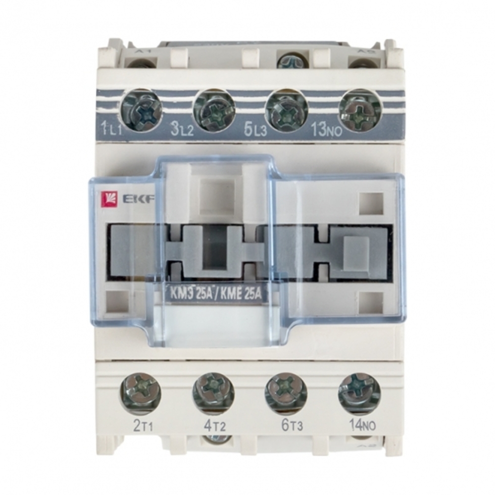 фото Контактор модульный ekf proxima (ctr-s-25-24) 24 в 25 а тип ac 3p малогабаритный