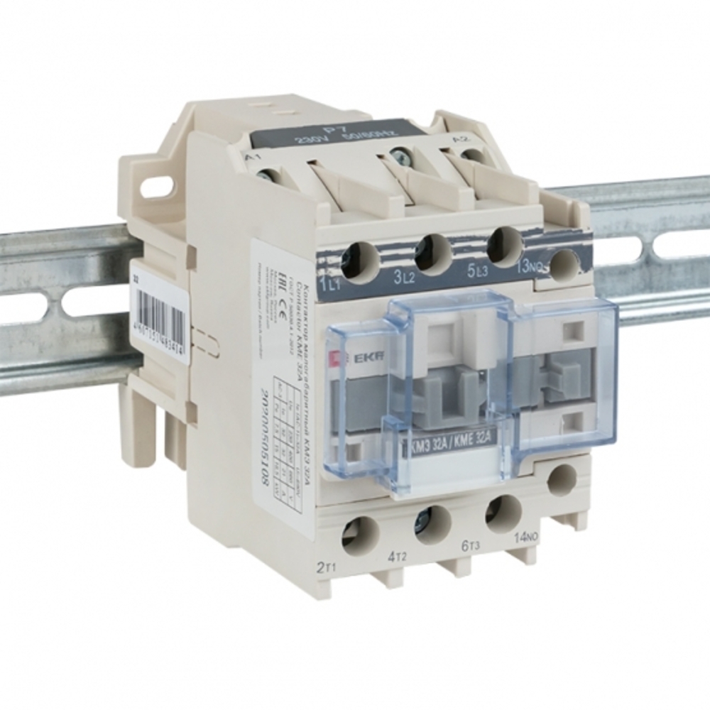 

Контактор малогабаритный EKF PROxima 110 В 32 А тип AC 1НО (ctr-s-32-110)