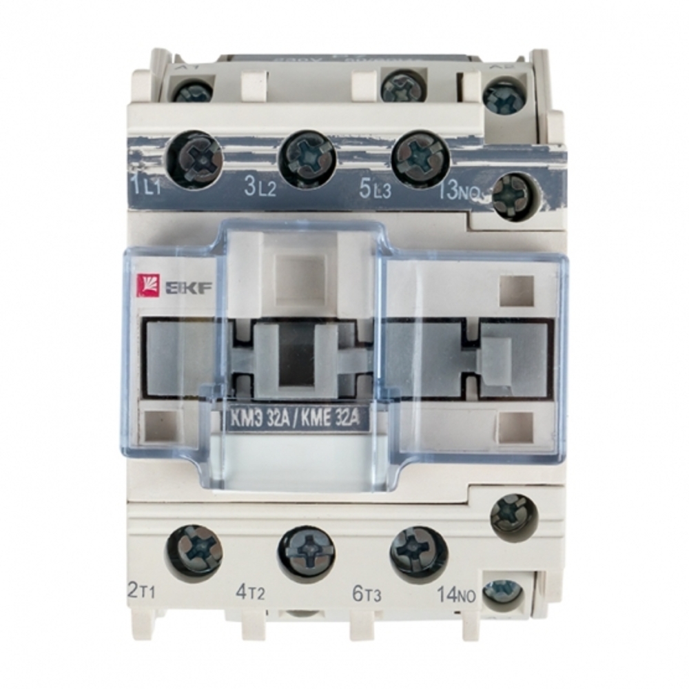 фото Контактор модульный ekf proxima (ctr-s-32-110) 110 в 32 а тип ac 3p малогабаритный