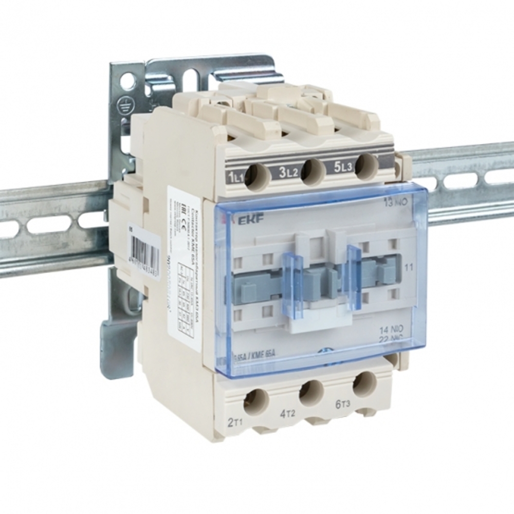 

Контактор модульный EKF PROxima (ctr-s-65-24) 24 В 65 А тип AC 3P малогабаритный