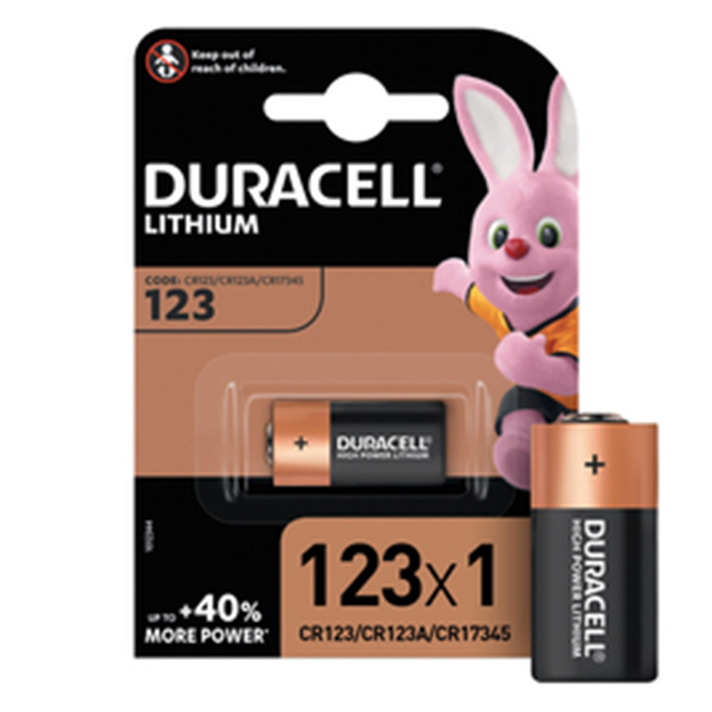 

Батарейка Duracell Ultra (A0001263) CR таблетка CR123 3 В (1 шт.), Серебрянный