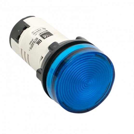 

Лампа сигнальная EKF PROxima AD16-22HS 24 В IP65 синяя (10 шт.) (ledm-ad16-b-24-65)
