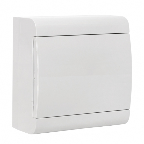 

Щит распределительный навесной EKF Basic ЩРН-П-8 пластиковый IP41 198х191х94 мм 8 модулей непрозрачная дверь (30 шт.), Белый