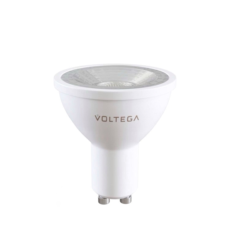 Лампа светодиодная Voltega GU10 4000К 6 Вт 600 Лм 220-240 В рефлектор матовая