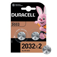 Батарейка Duracell (Б0037273) таблетка CR2032 3 В (2 шт.)