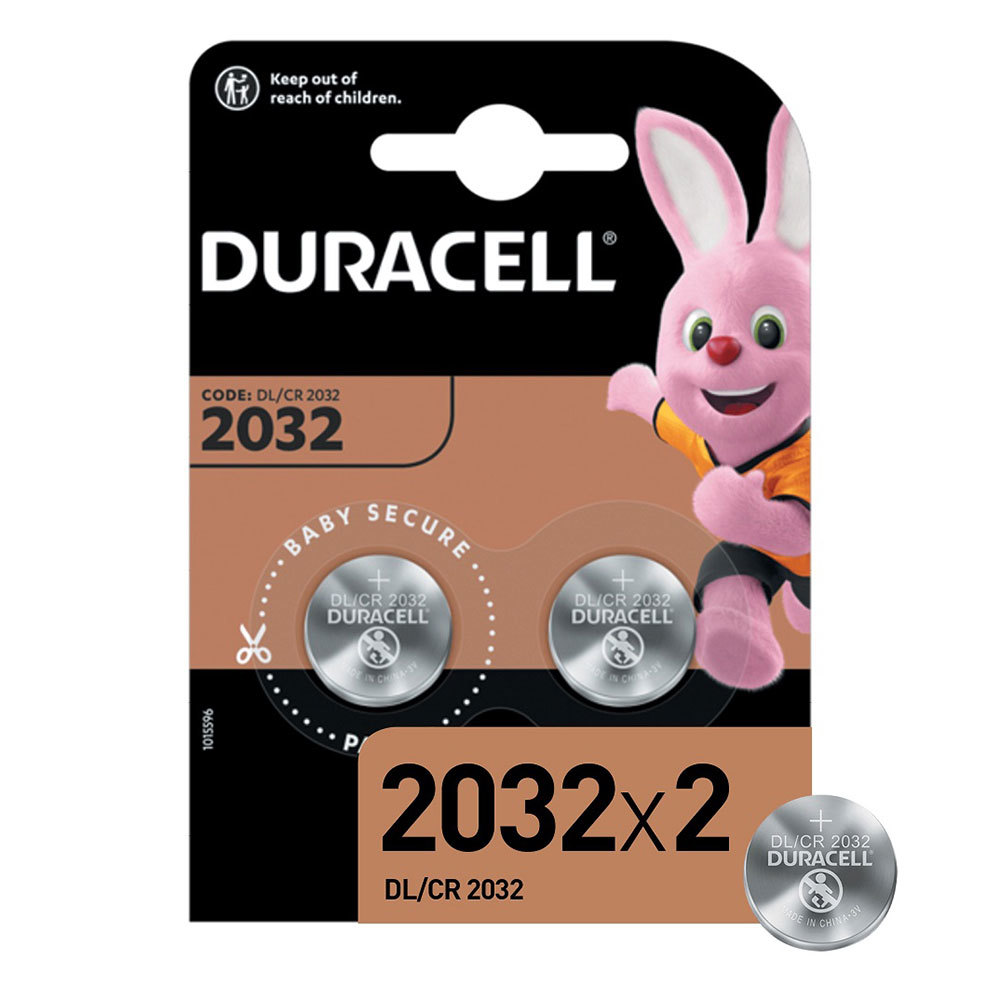 

Батарейка Duracell (Б0037273) таблетка CR2032 3 В (2 шт.), Серебрянный