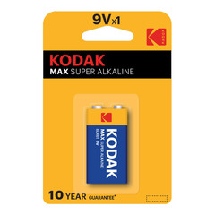 Батарейка Kodak Мax (Б0005130) крона 9 В (1 шт.)